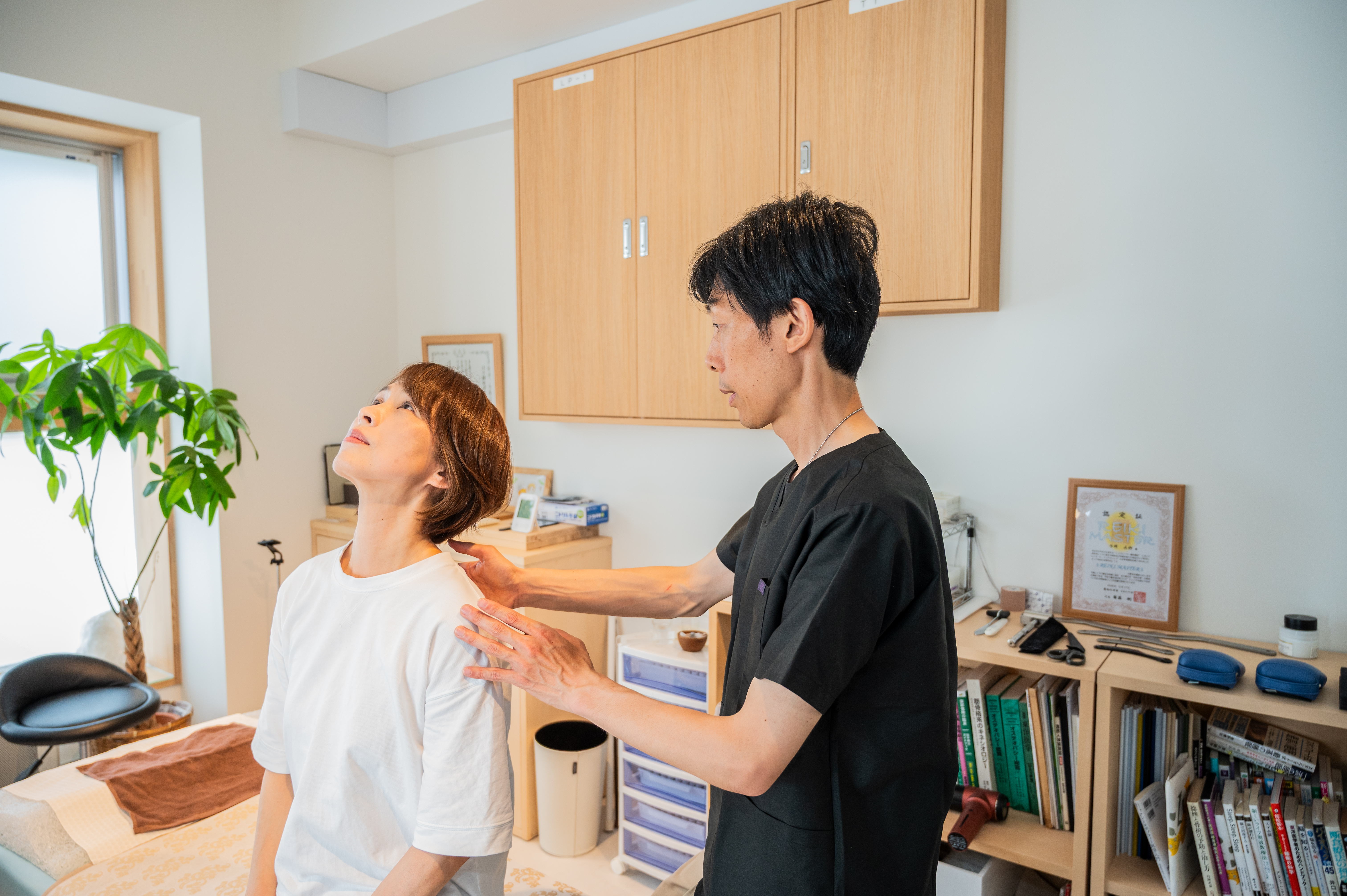施術中の様子